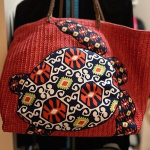 Vera Bradley Sea Turtle Beach Bag